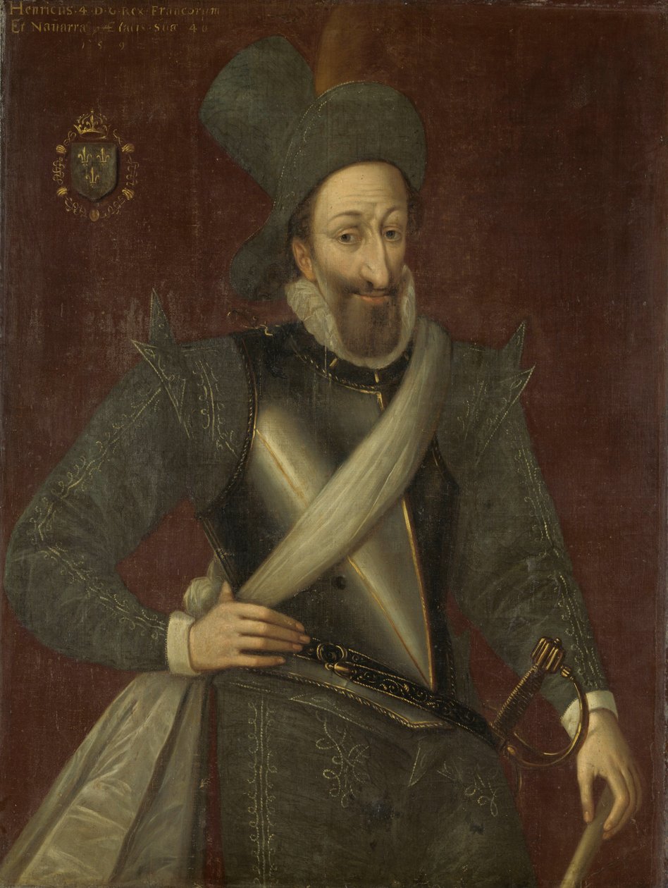 Henri IV, roi de France (1553-1610) - Francois (circle of) Bunel