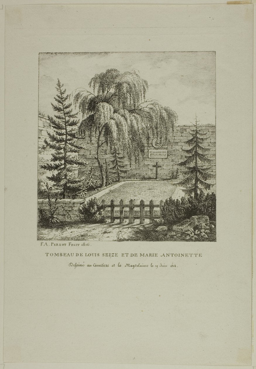 Tombeau de Louis XVI - Francois Alexandre Pernot
