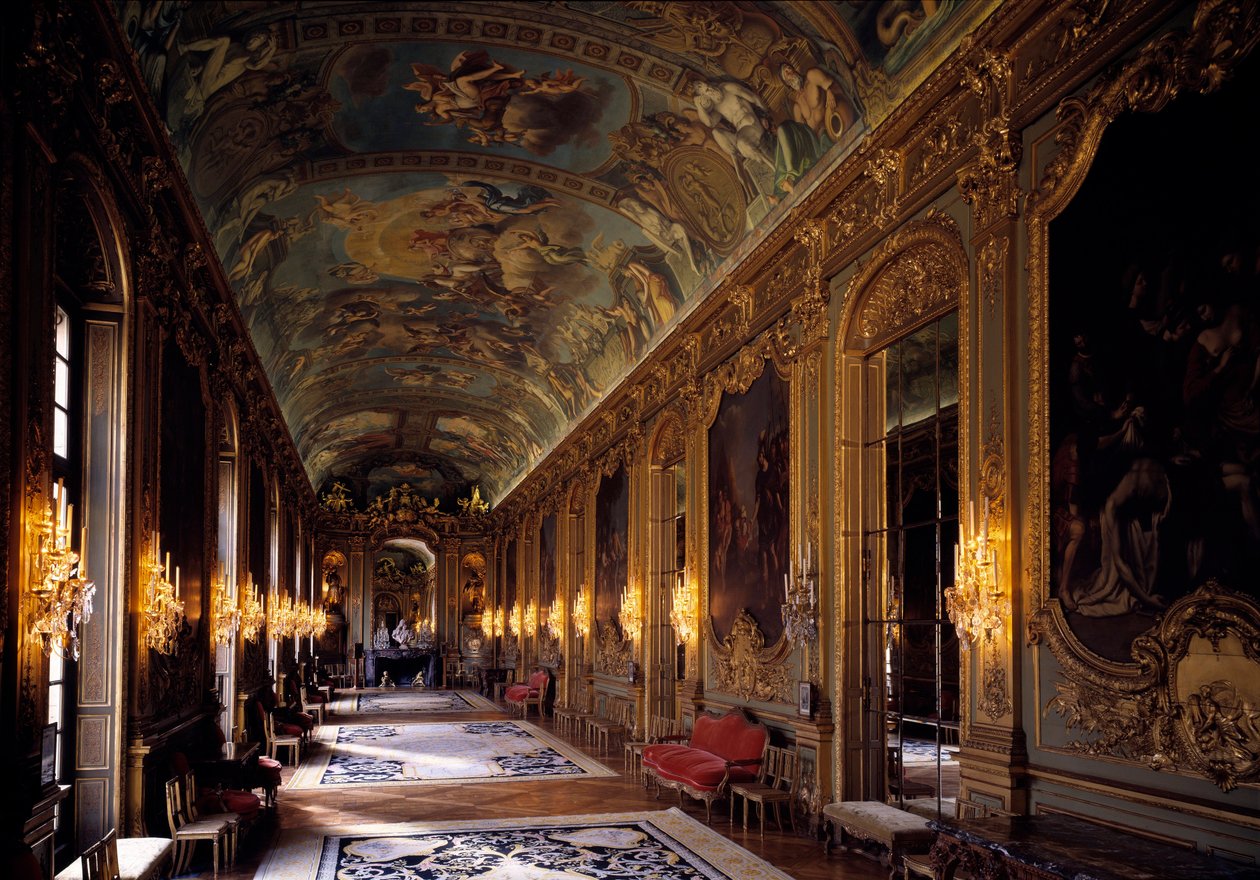 Galerie dorée à l