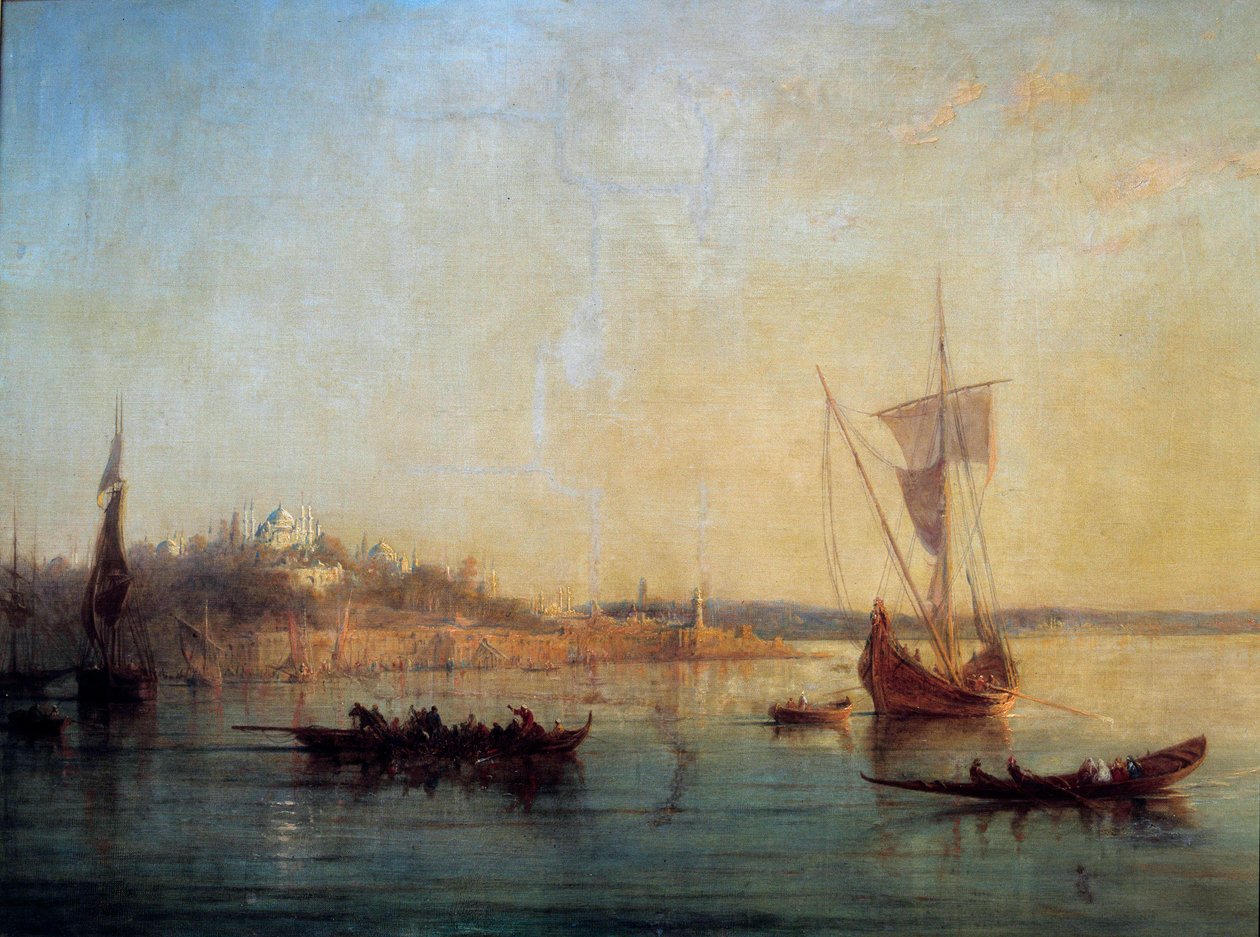 Vue de Constantinople depuis l
