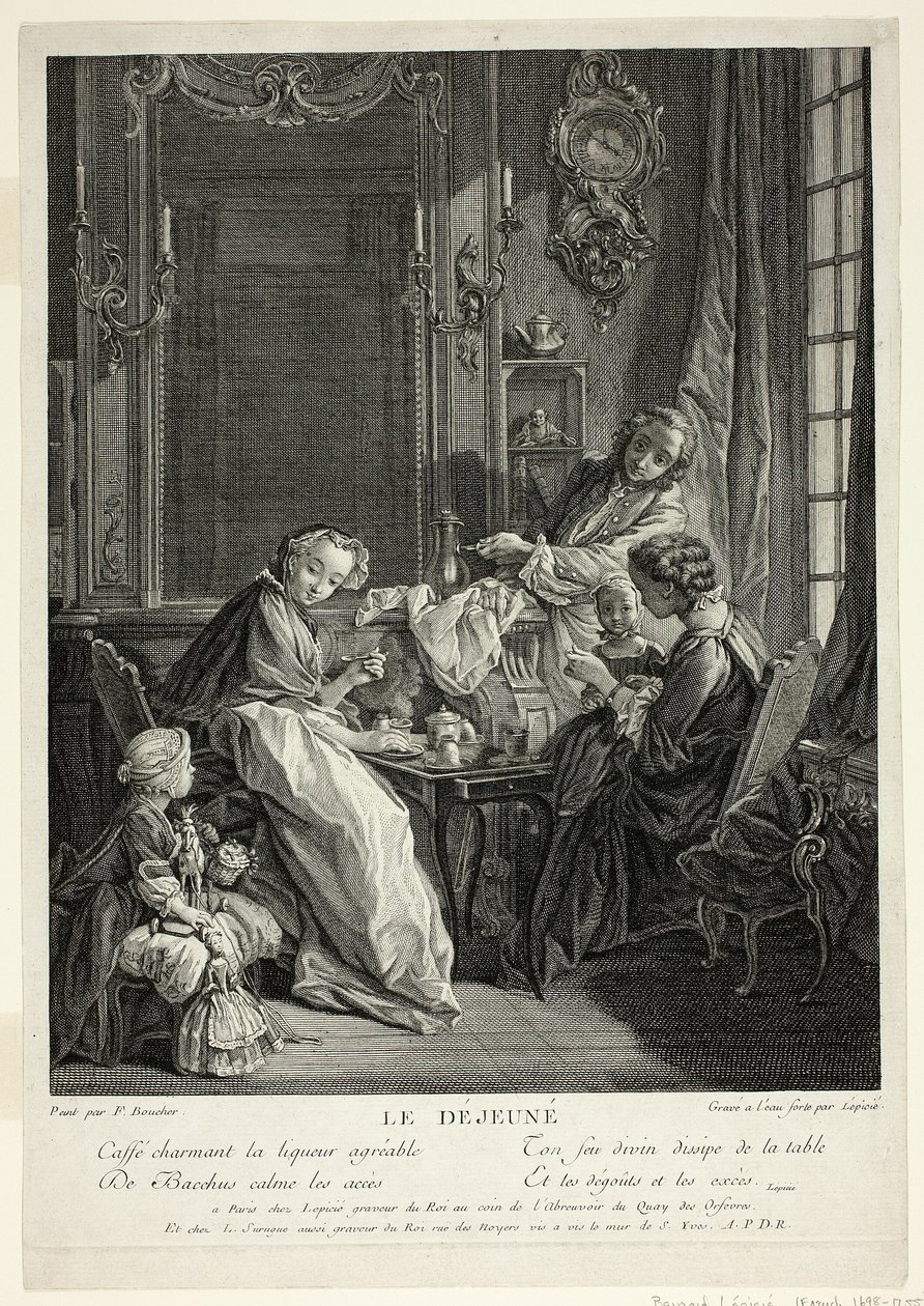Petit déjeuner - Francois Bernard Lepicie
