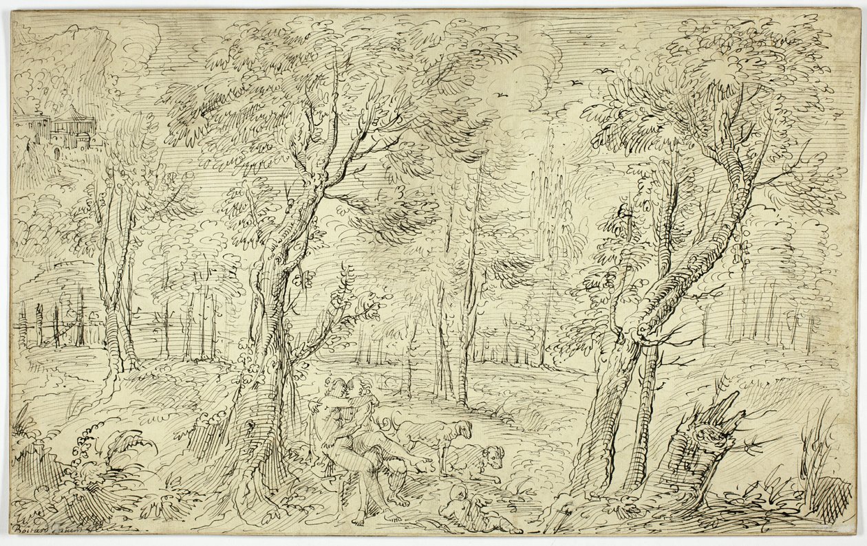 Vénus et Adonis - Francois Boitard