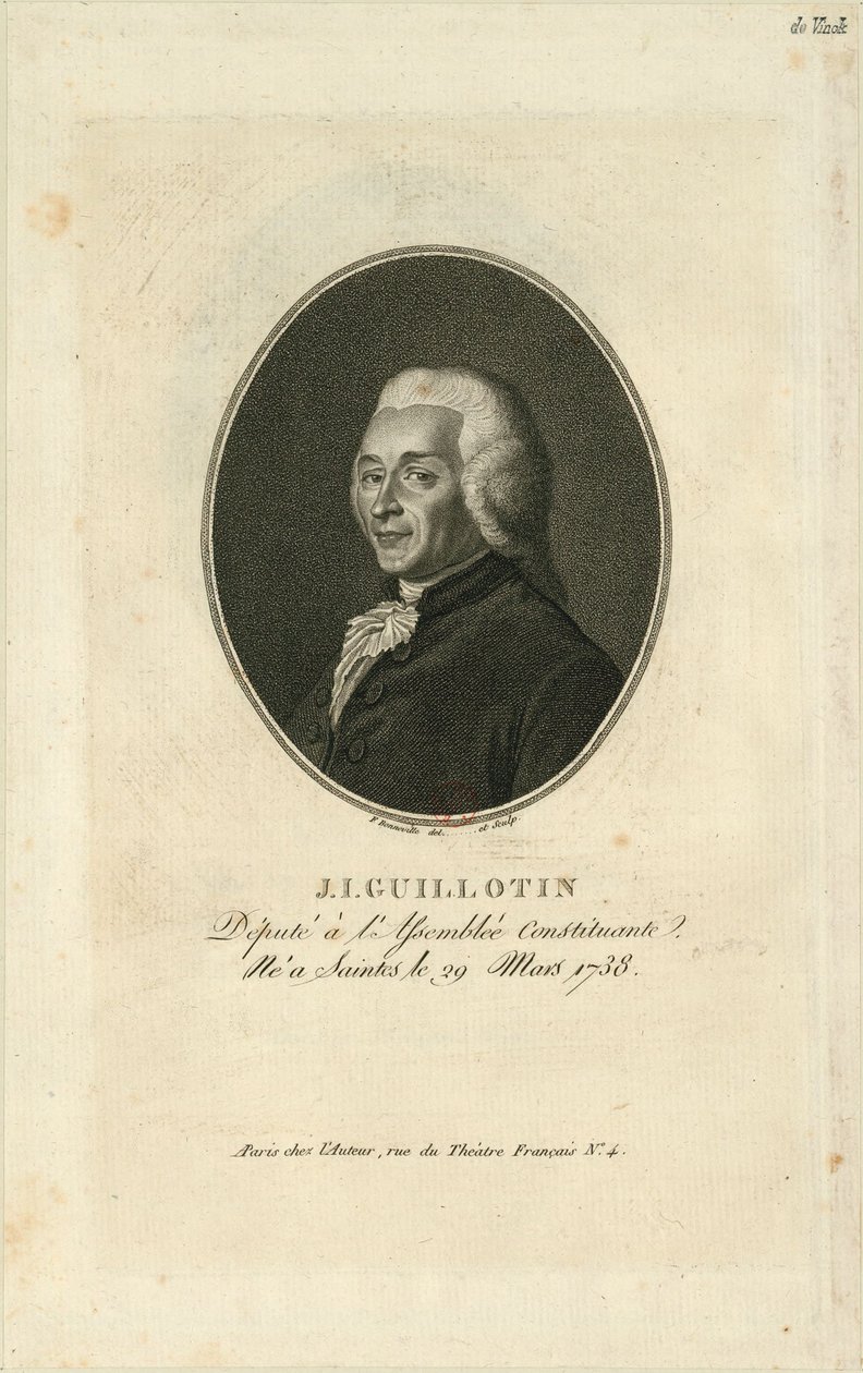 Portrait de Joseph-Ignace Guillotin - Francois Bonneville