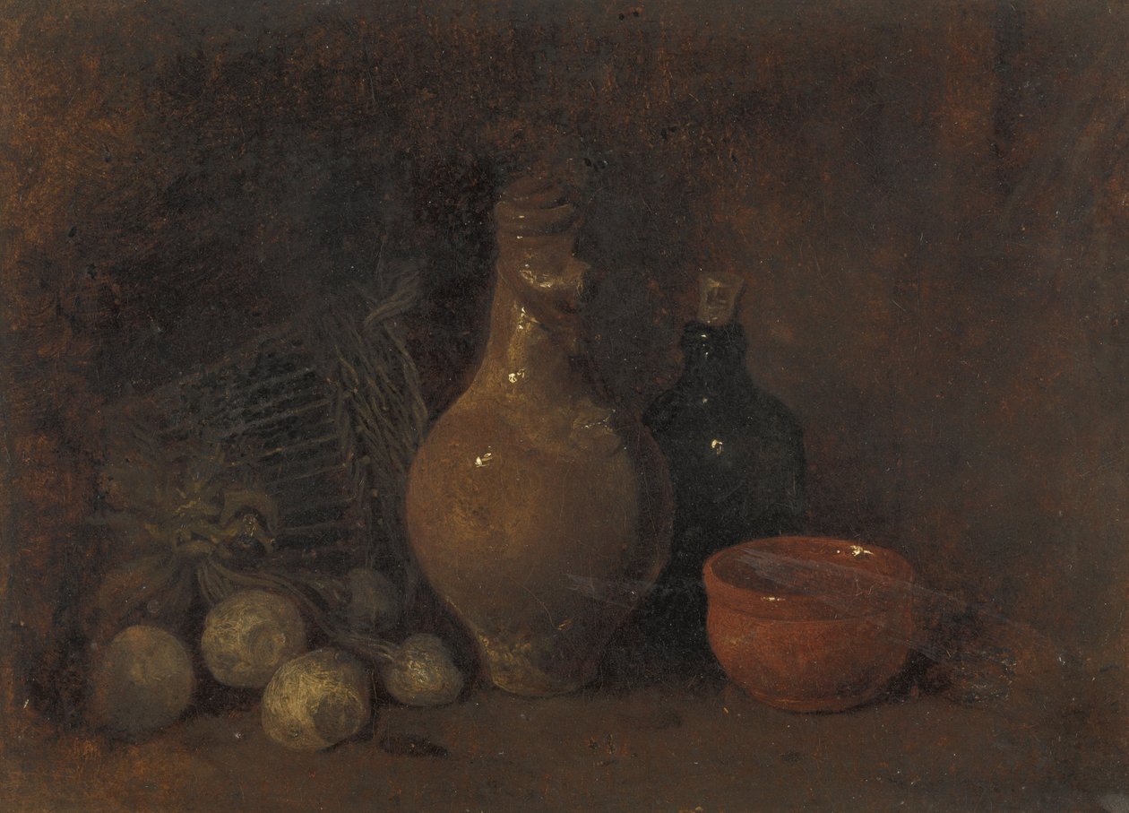 Nature morte avec quatre fruits - Francois Bonvin