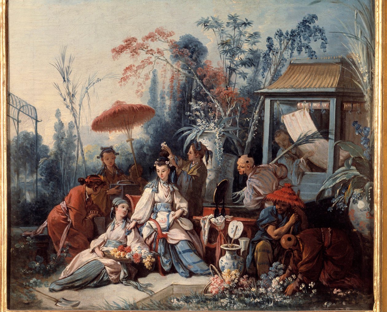 Jardin chinois - François Boucher