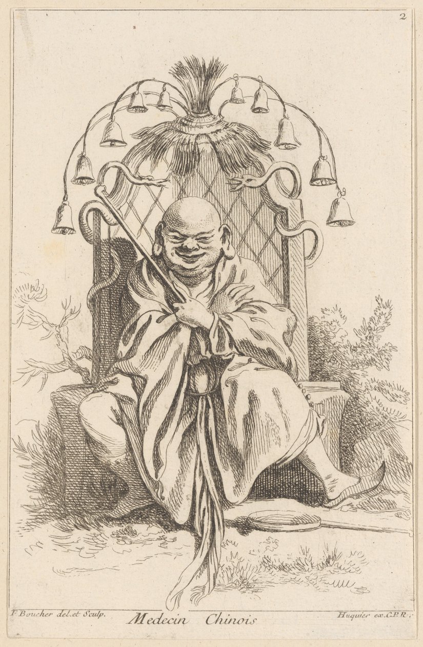 médecin chinois - François Boucher