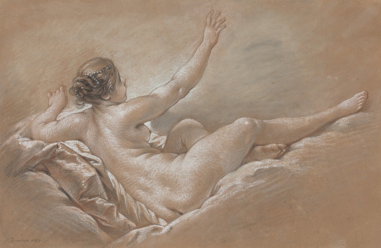Danaé recevant la douche dorée - François Boucher