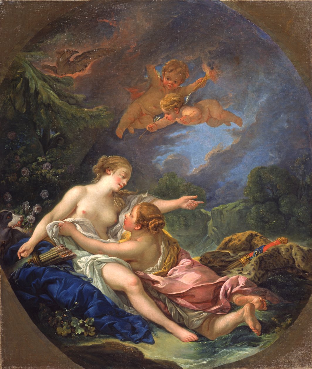 Jupiter et Callisto - François Boucher