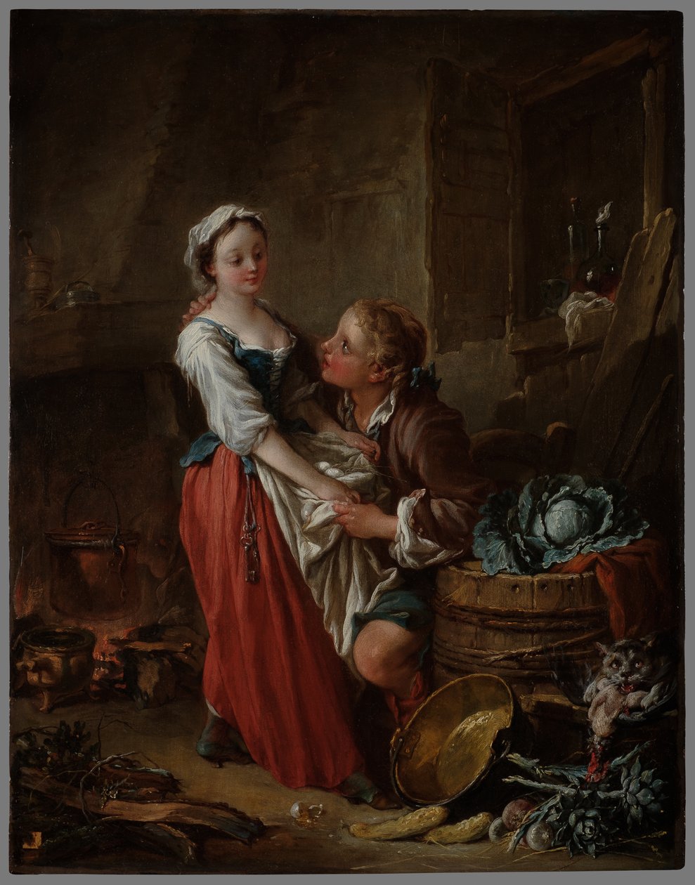 Die schöne Köchin - François Boucher