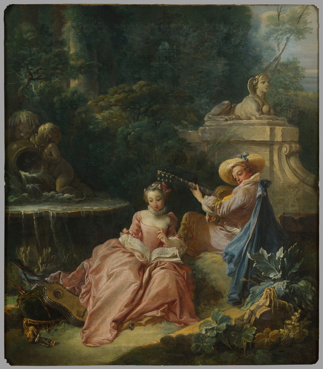 La Leçon de musique - François Boucher