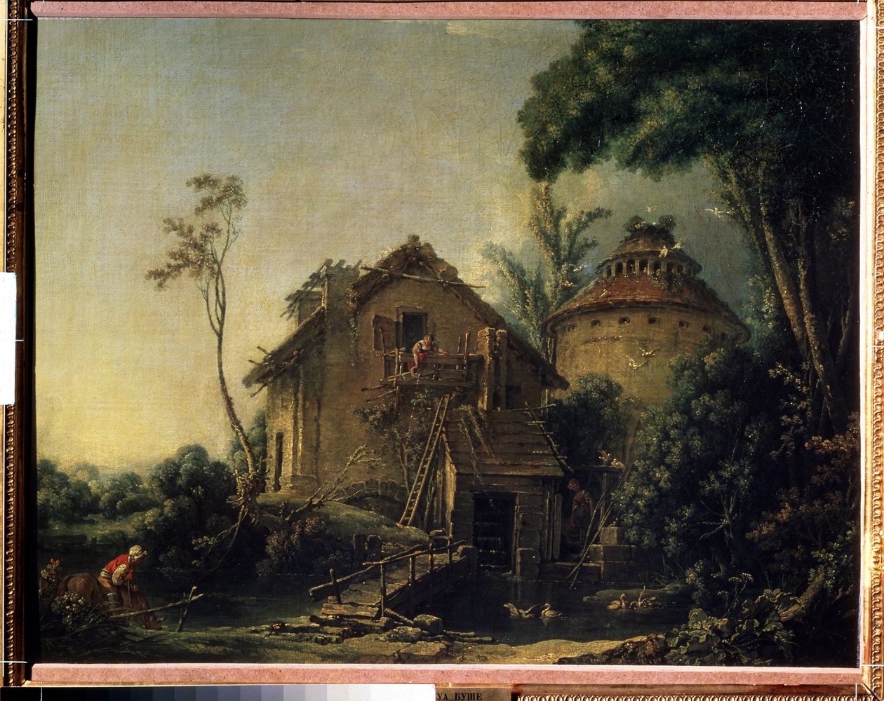 Le moulin à vent - François Boucher