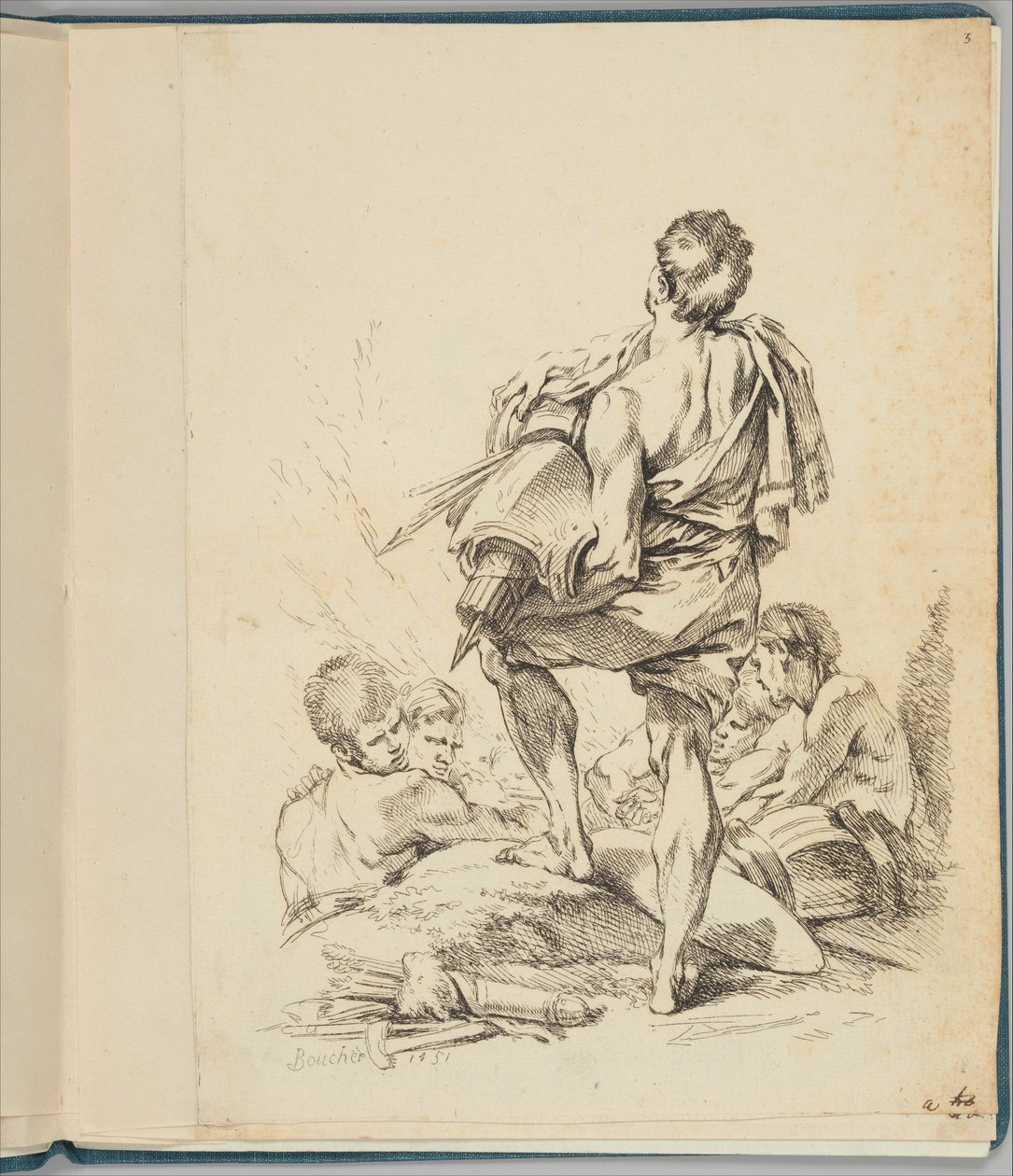 Nouveau recueil de figures diverses - François Boucher