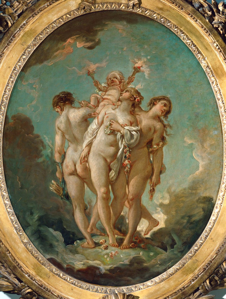 Les trois grâces porteuses d