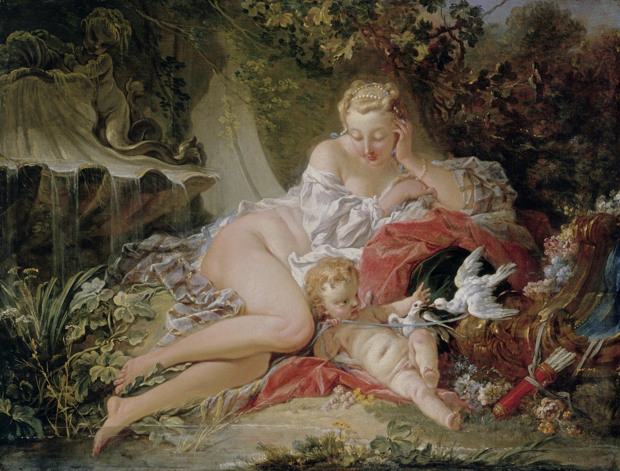 Vénus et Cupidon - François Boucher