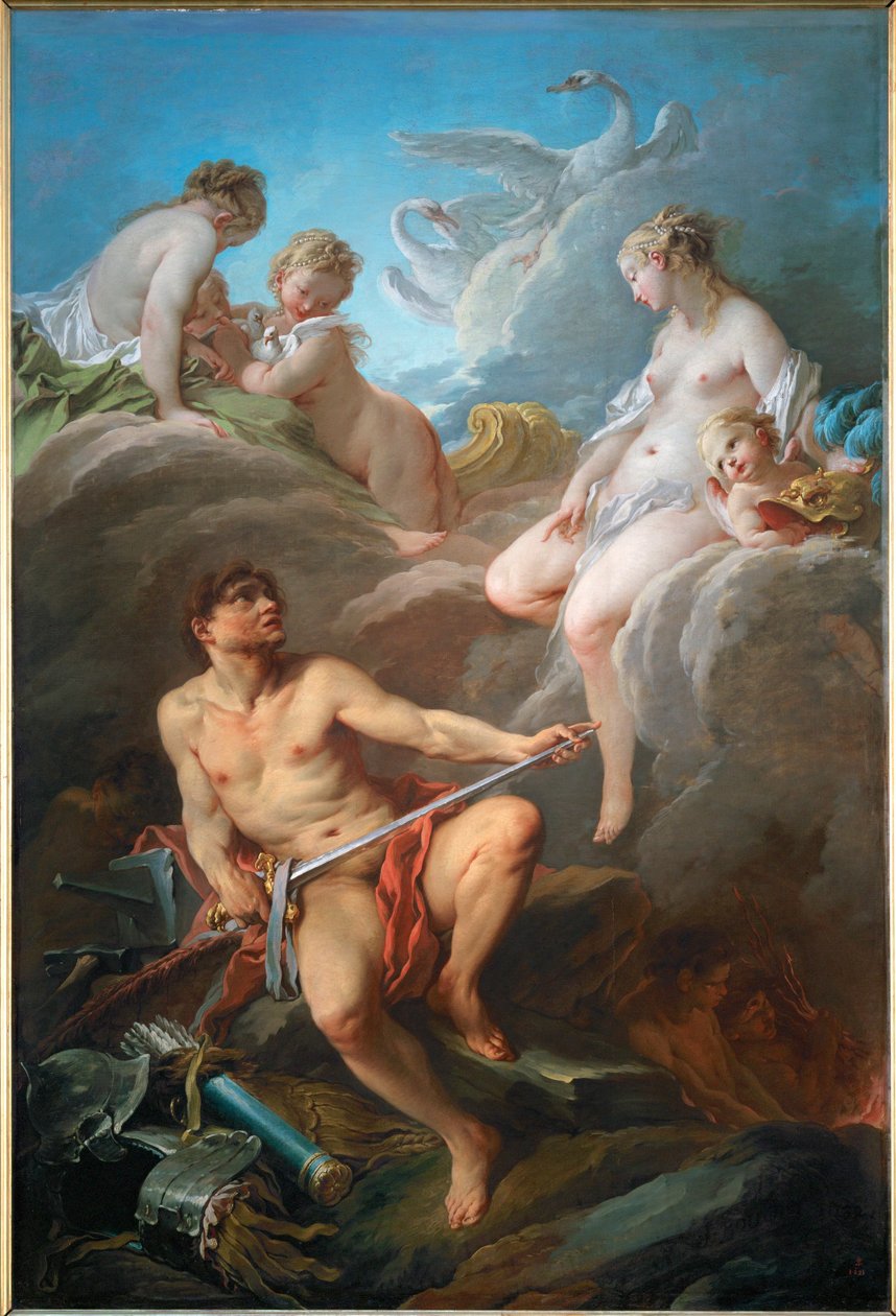 Venus demande a Vulcain des armes pour Enee - Vénus demande à Vulcain, le mari qu