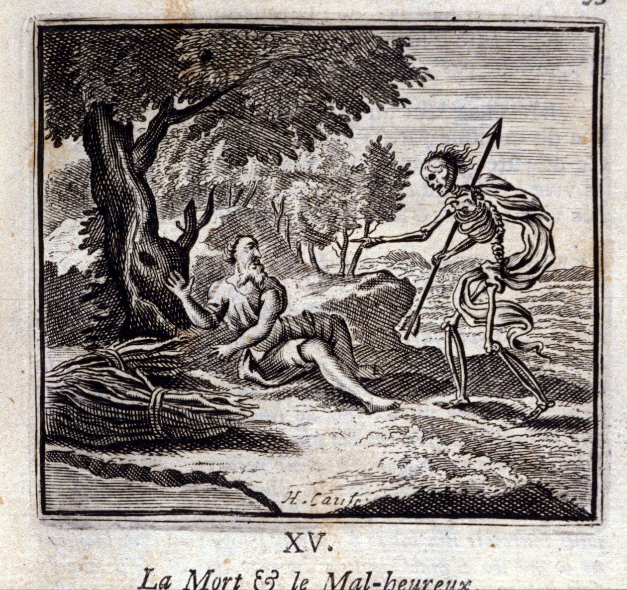 La Mort et le Malheureux - Francois Chauveau