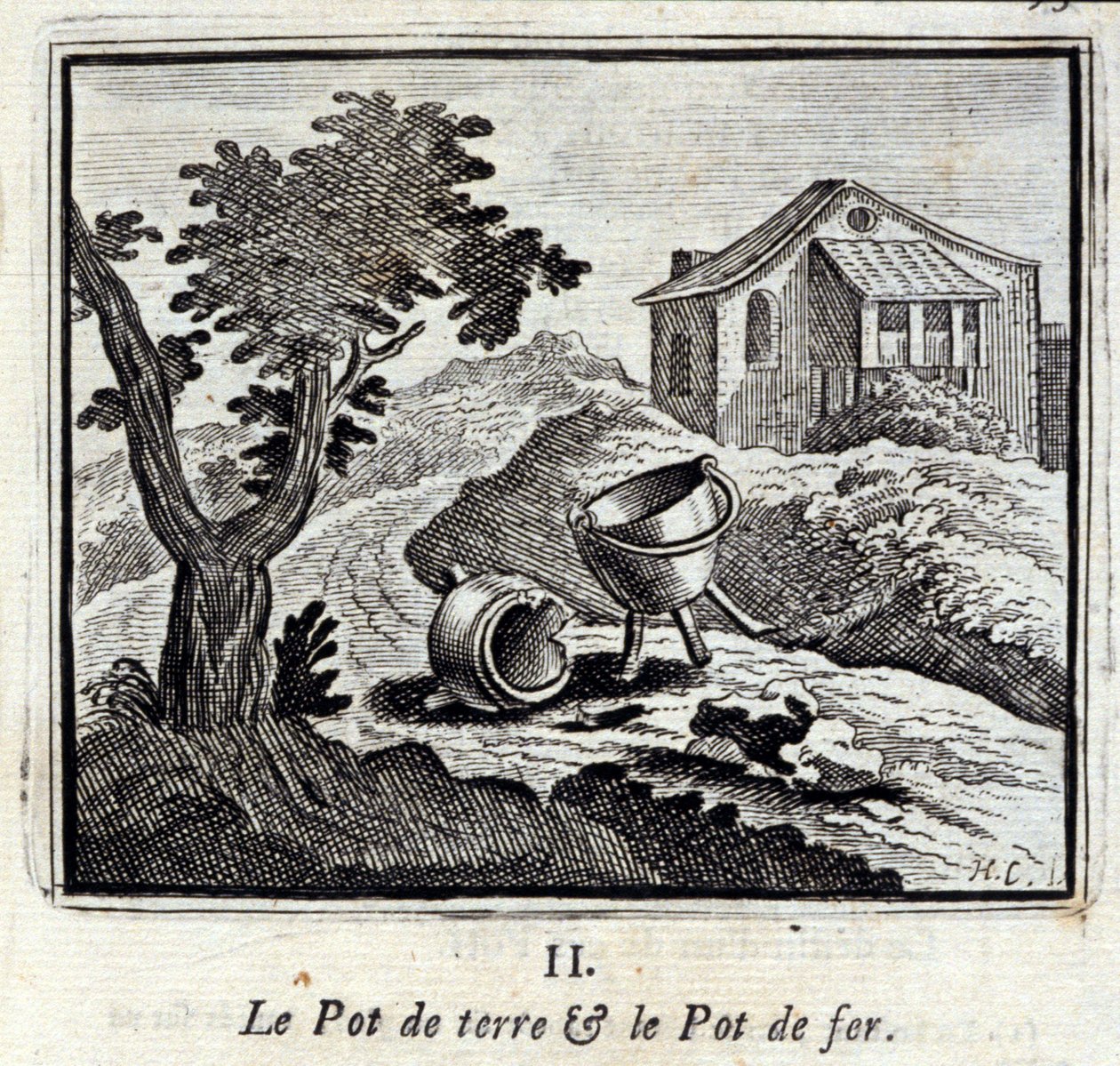 Le Pot de Terre et le Pot de Fer - Francois Chauveau