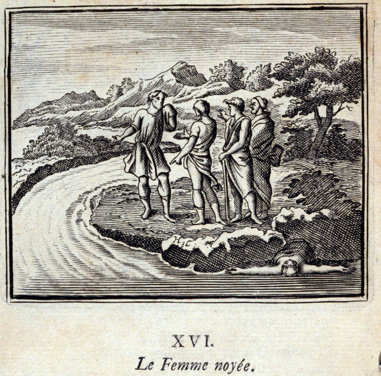La femme noyée - Francois Chauveau