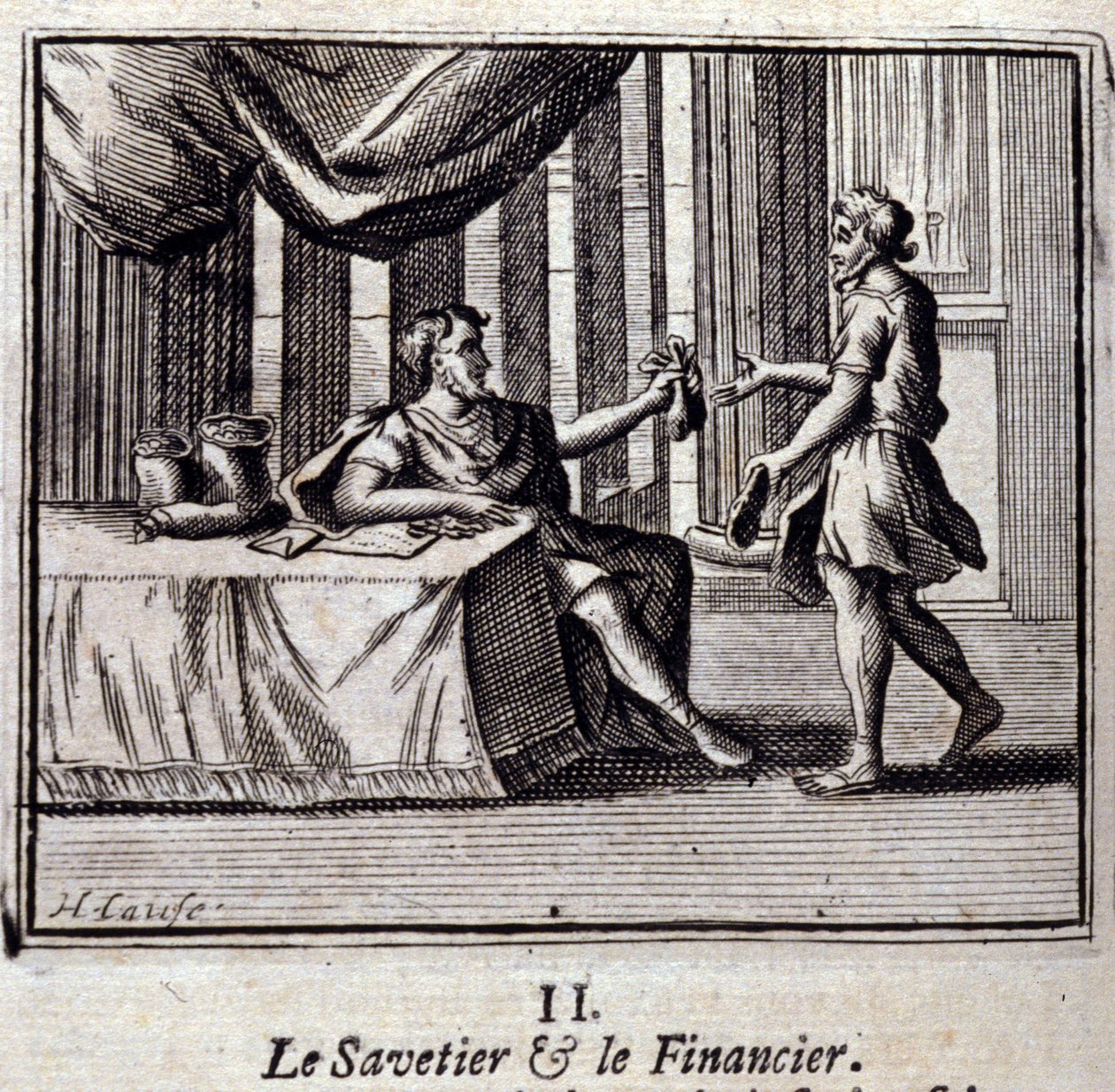 Le Savetier et le Financier - Francois Chauveau