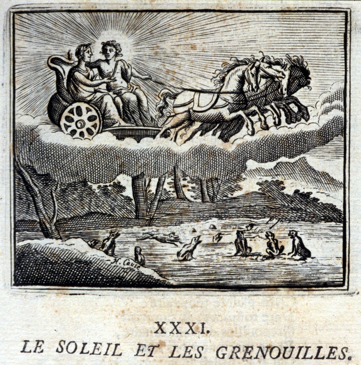 Le soleil et les grenouilles - Francois Chauveau