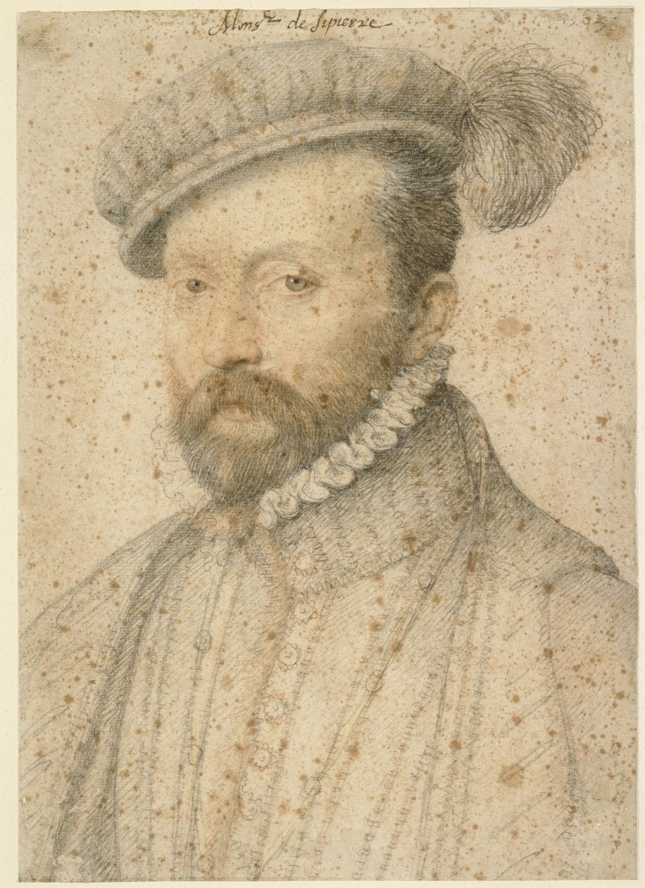 Portrait de Philibert de Marcilly, seigneur de Sipierre - François Clouet