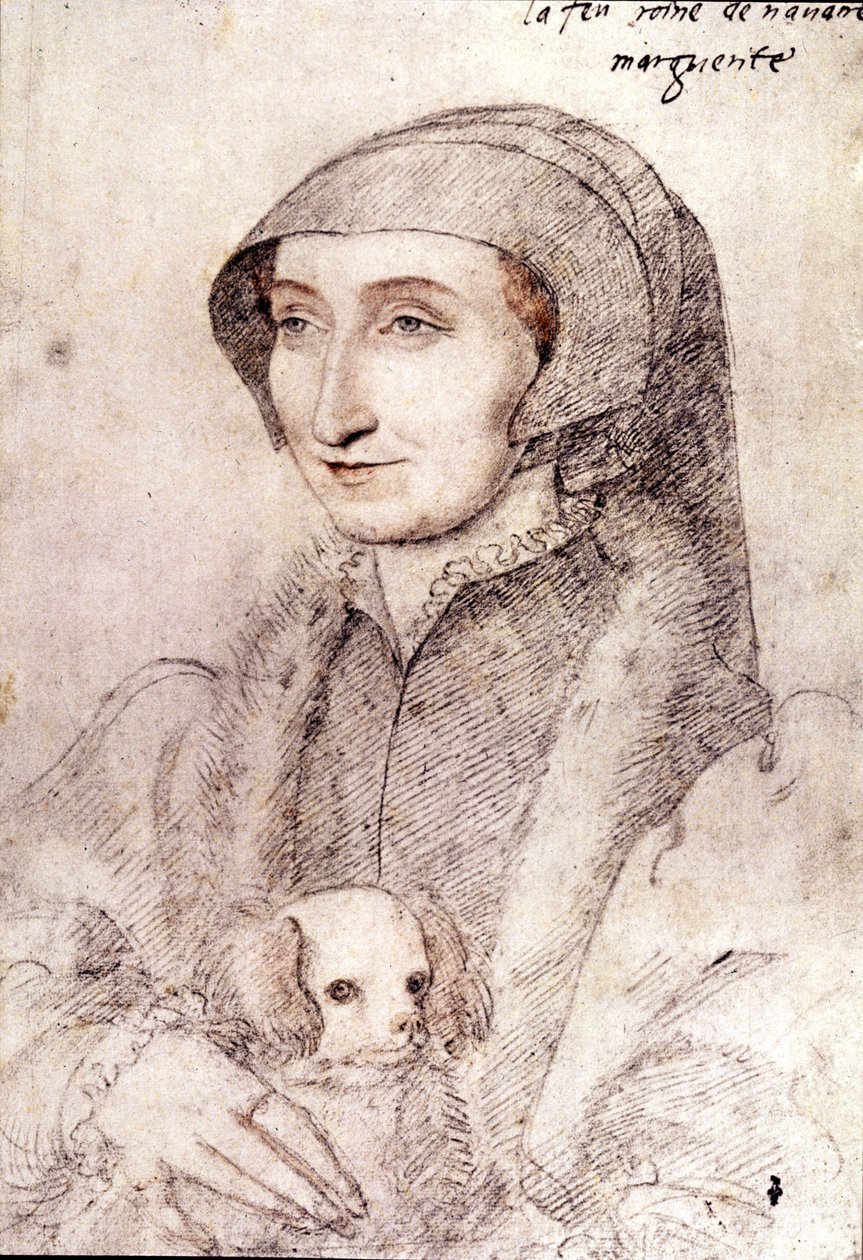 Marguerite de Navarre (1523-1574) - François Clouet