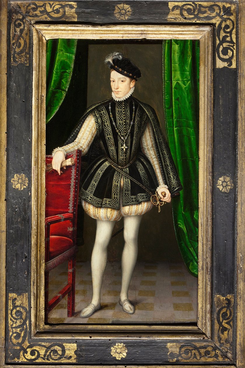 Portrait de Charles IX (1550-1574), deuxième fils d
