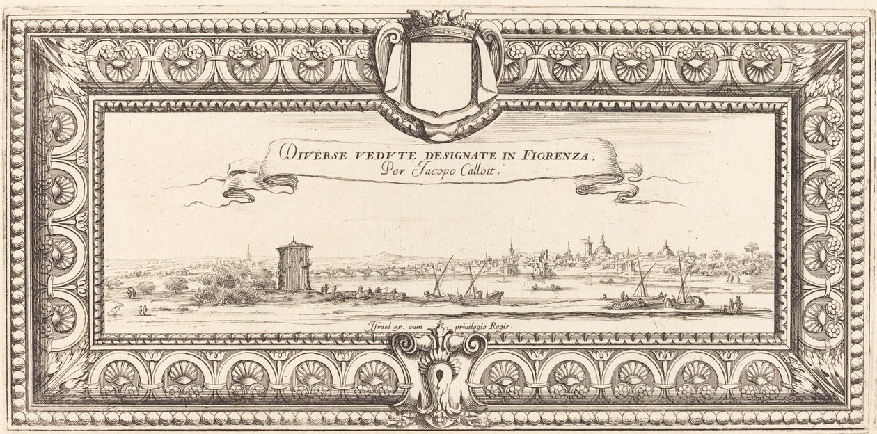 Page de titre pour "Divers paysages italiens" de Callot - Francois Collignon