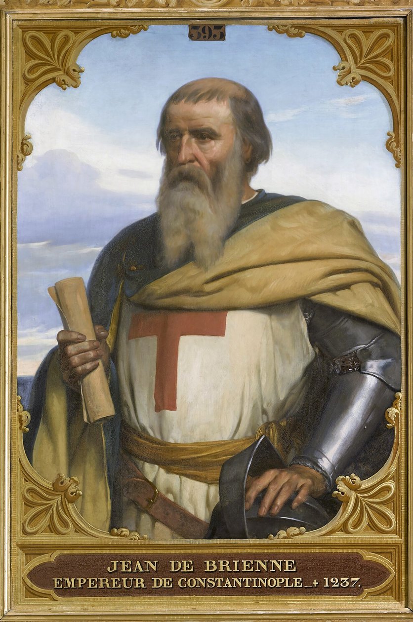Jean de Brienne, Roi de Jérusalem - Francois Edouard Picot