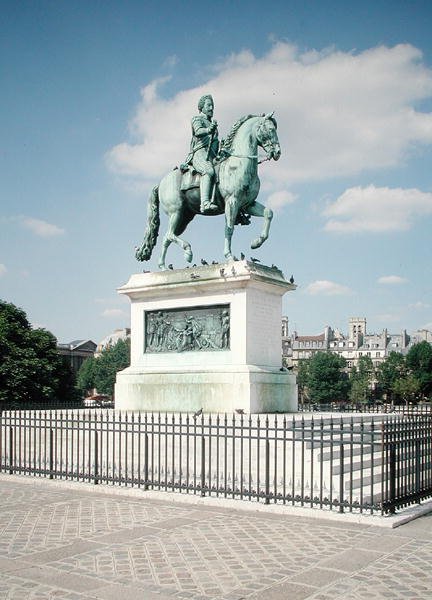 Statue équestre de Henri IV (1553-1610) 1818 (bronze) - Francois Frederic Lemot