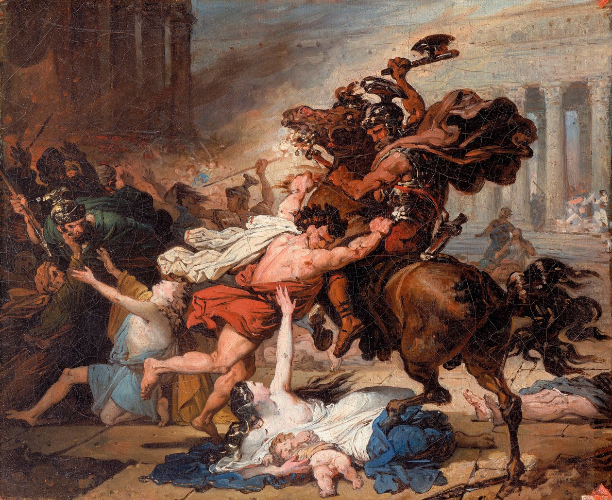 Destruction de Jérusalem par les Romains - François Joseph Heim