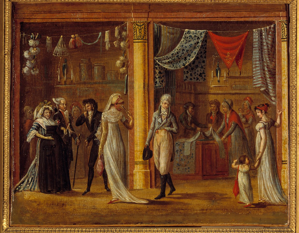 La galerie en bois du Palais Royal - Francois Joseph baron Bosio