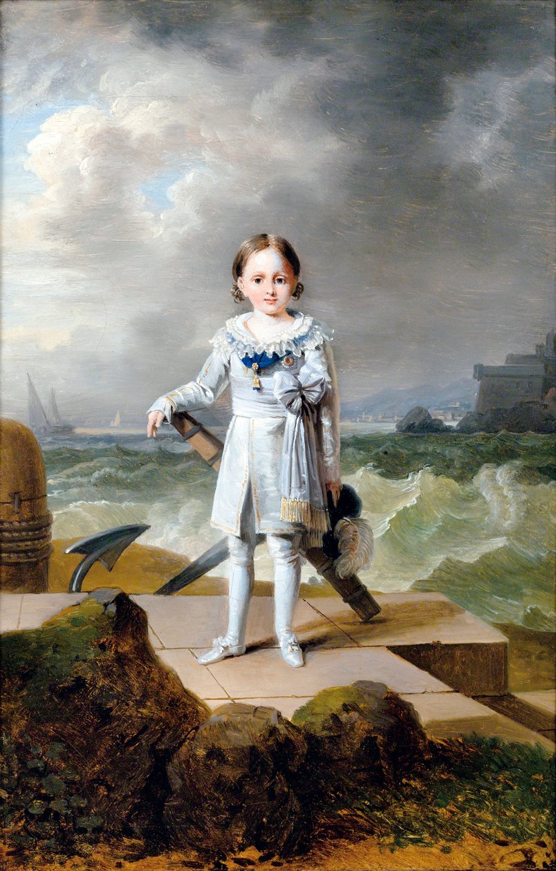Portrait du Prince Napoléon Louis Bonaparte - Francois Josephe Kinson