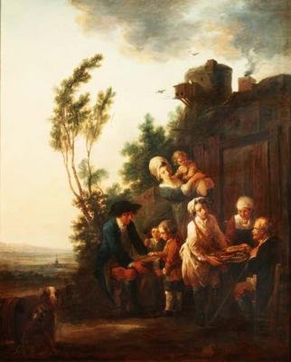 Le colporteur - Francois Louis Joseph Watteau