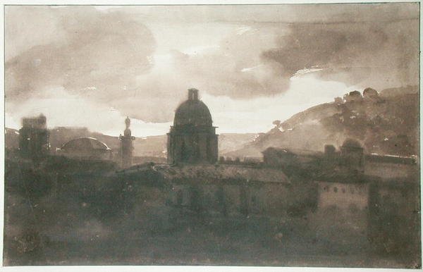 Vue de Rome depuis Santa Trinita dei Monti - Francois Marius Granet