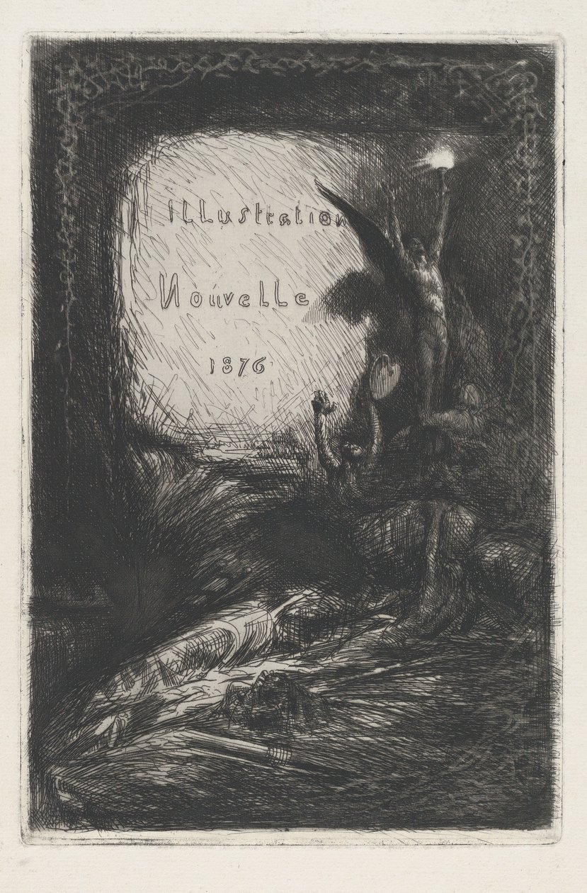 Illustration Nouvelle, 1876 - Francois Nicolas Chifflart