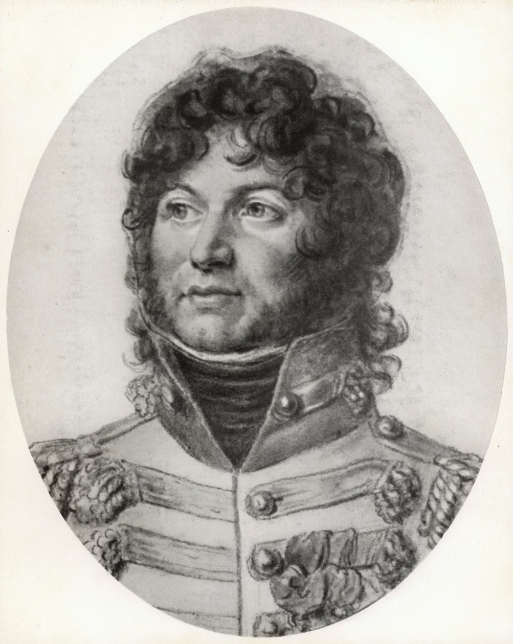 Portrait de Joachim Murat (lithographie) - Francois Pascal Simon (after) Gerard