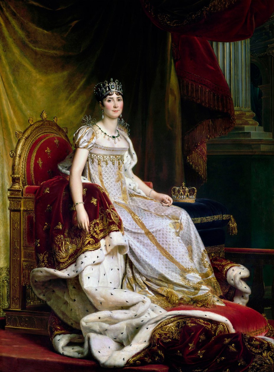 Joséphine de Beauharnais, première épouse de Napoléon Bonaparte en costume de couronnement - Francois Pascal Simon Gerard