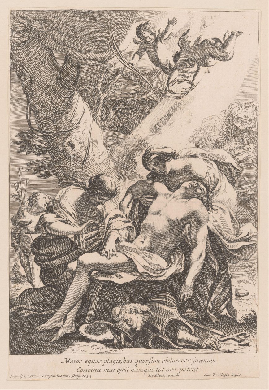 Martyr de Saint Sébastien - Francois Perrier