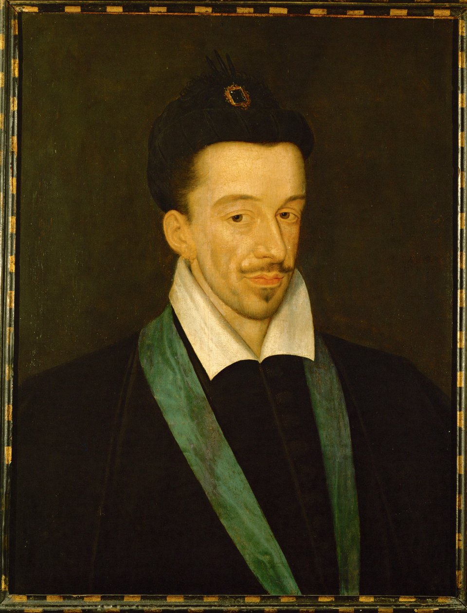 Henri III, roi de France, portant le ruban bleu de l