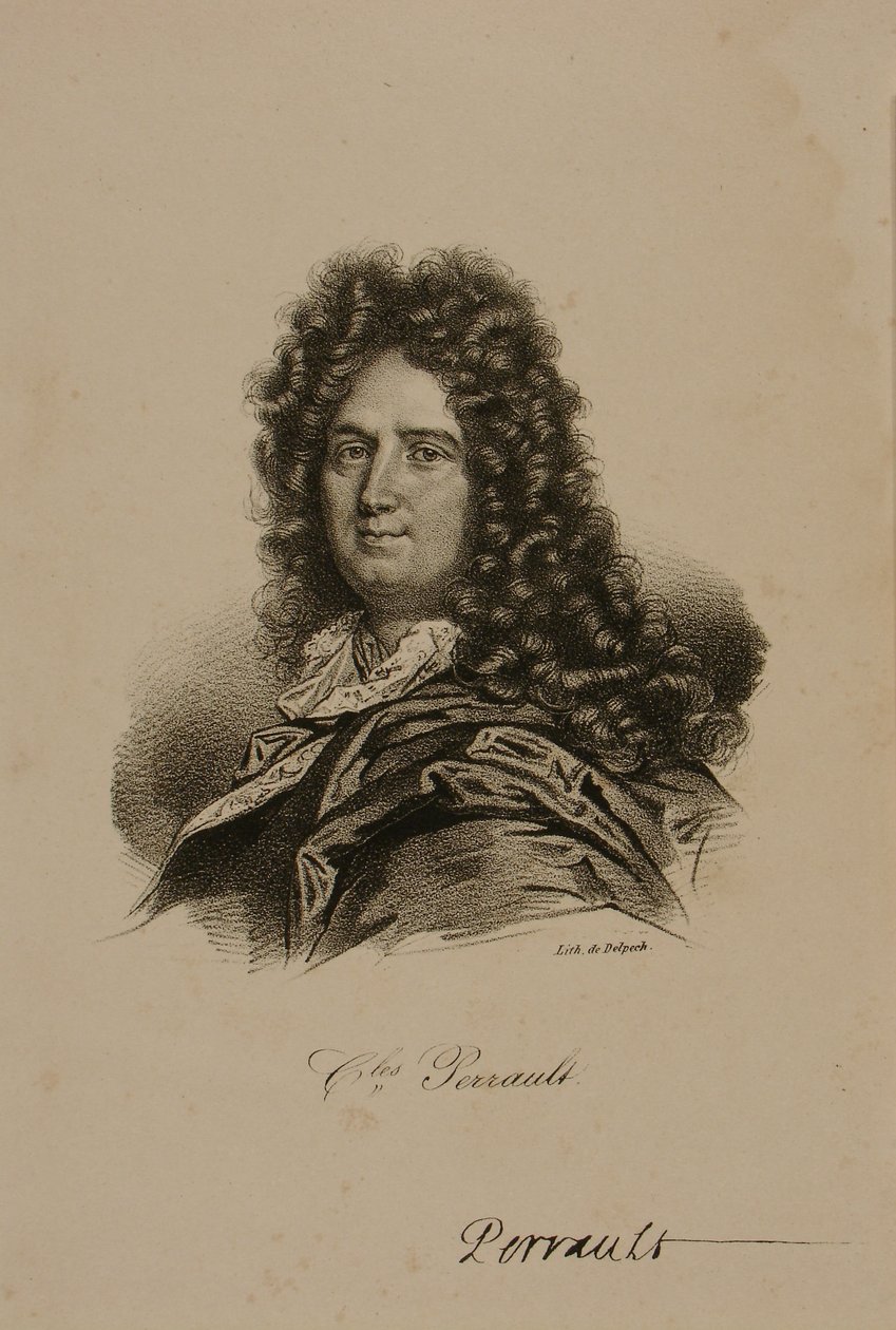 Portrait de Charles Perrault (1628-1703) - Francois Seraphin Delpech