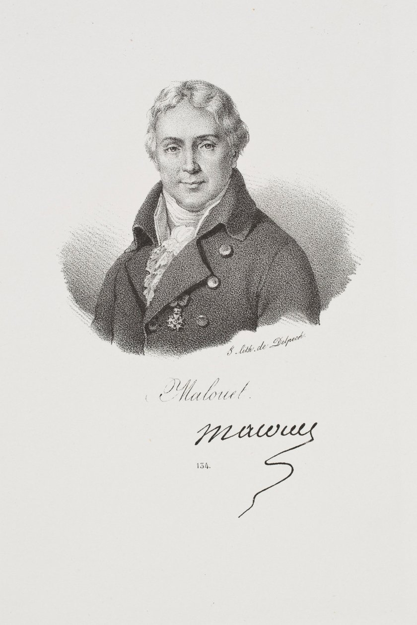 Portrait de Pierre-Victor Malouët - Francois Seraphin Delpech