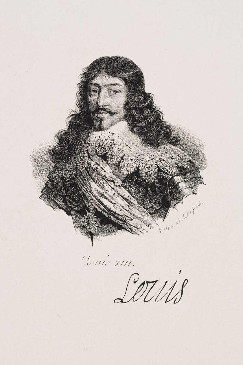 Portrait du roi Louis XIII - Francois Seraphin Delpech