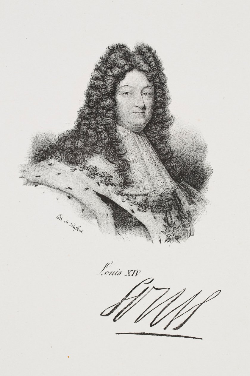 Portrait du roi Louis XIV - Francois Seraphin Delpech