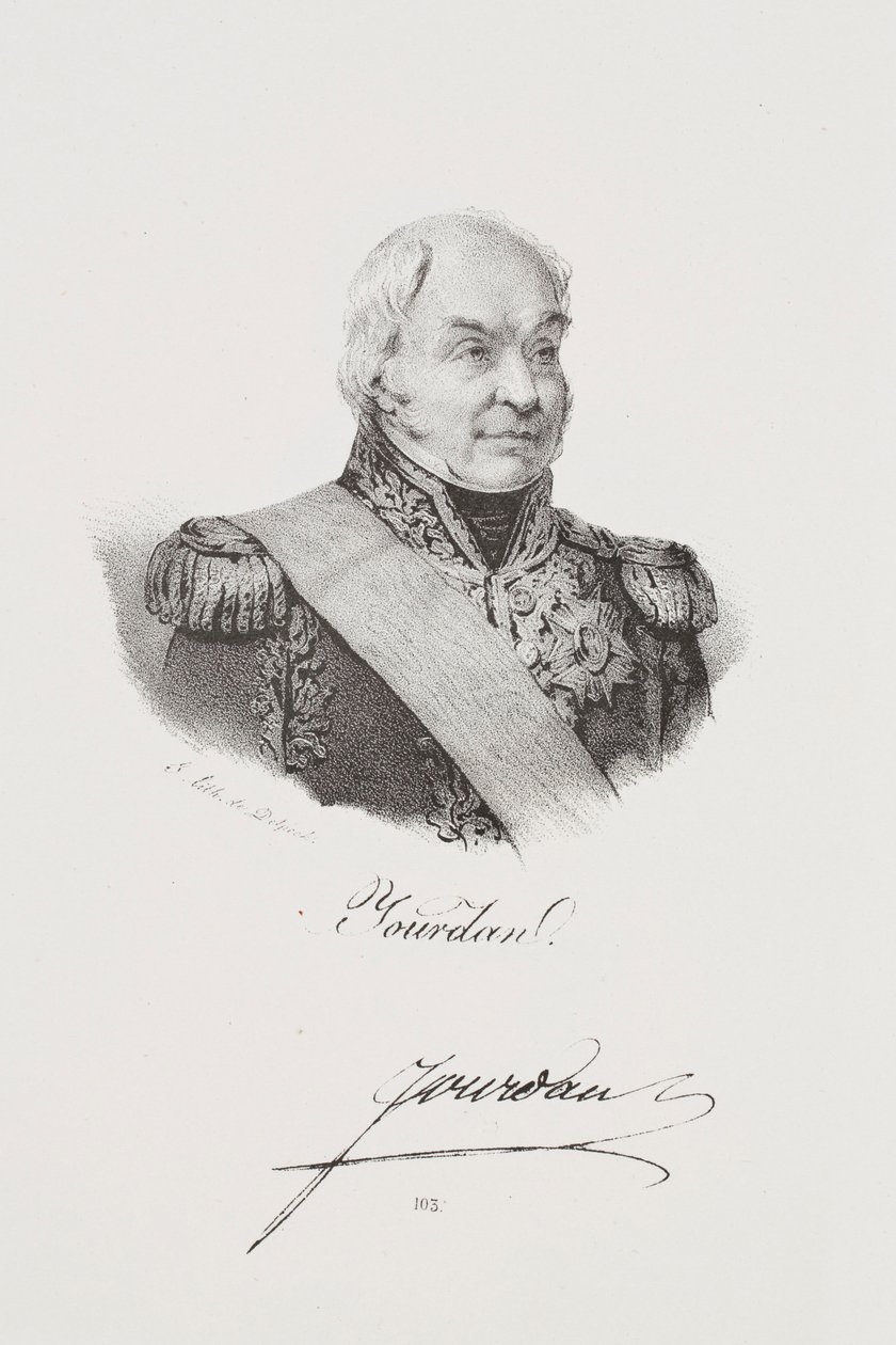 Portrait du maréchal Jean-Baptiste Jourdan - Francois Seraphin Delpech