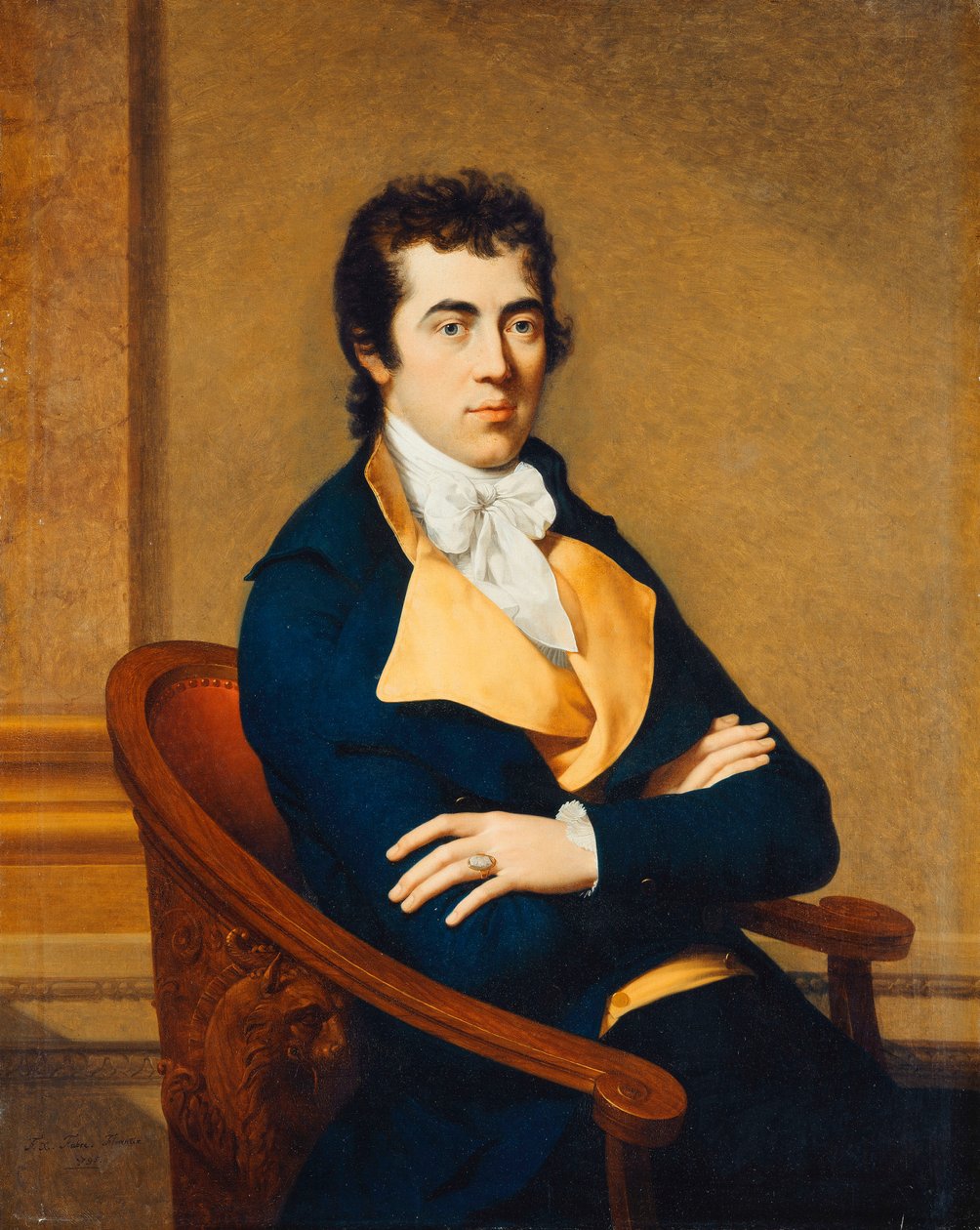 Portrait de Henry Richard Vassall Fox, 3e Lord Holland - Francois Xavier Fabre