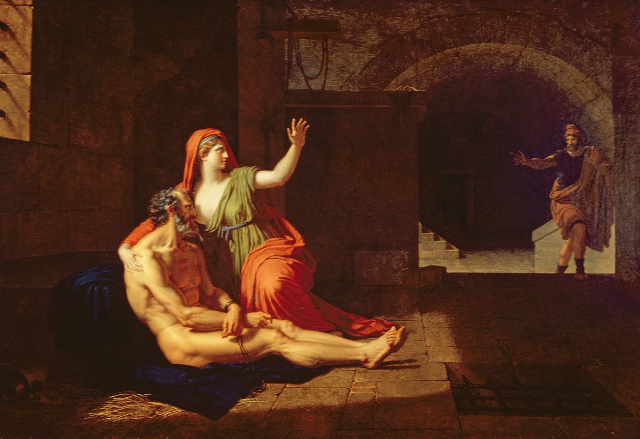 Charité romaine (Cimon et Pero) 1800 - Francois Xavier Fabre