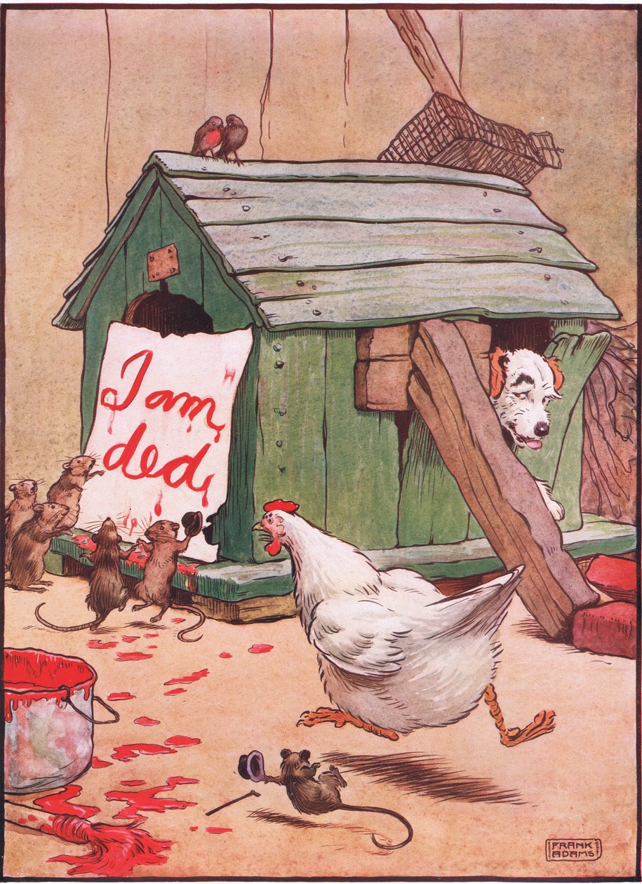 Elle est allée chez le boulanger pour acheter du pain, années 1930 - Frank Adams