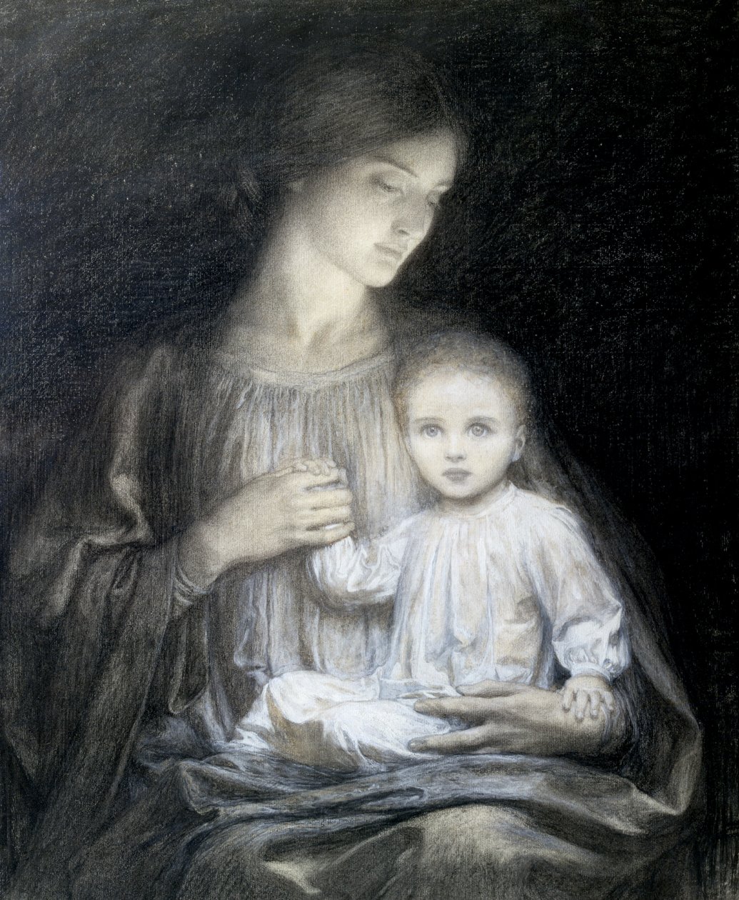 Mère et Enfant, c.1920 - Frank Dicksee