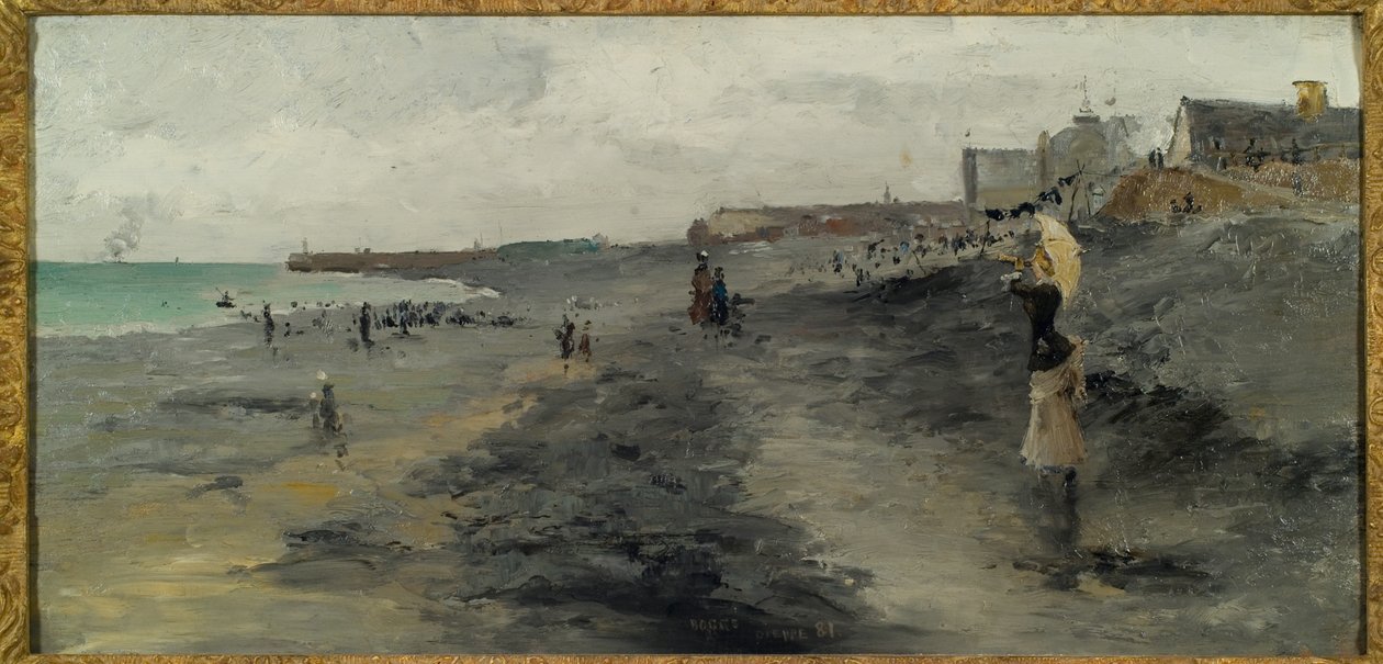Plage près de Dieppe, 1881 - Frank Myers Boggs